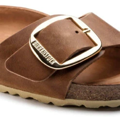 Women's Birkenstock Madrid Big Buckle -Fashion Shoes Store BIRKENSTOCK WOMENS W MADRID BIG BUCKLE 1006525 COGNAC COGNAC DETAIL 66538.1676479188