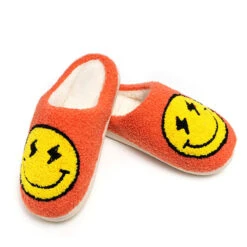 Women's Living Royal Bolt Happy Slippers
