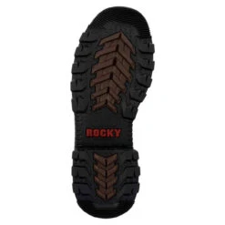 Men's Rocky Rams Horn Waterproof Pull-On Work Boot - Crazy Horse -Fashion Shoes Store ROCKY MENS M RAMS HORN WATERPROOF TOE RKK0441 BROWN BOTTOM 58546.1681244046