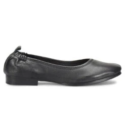 Women's Sofft Kenni Scrunch-Back Flat -Fashion Shoes Store SOFFT WOMENS W KENNI SF0073501 BLACK SIDE 75637.1670262009