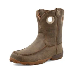 Boys' Twisted X Driving Moc Boot Bomber