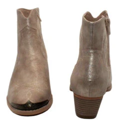 Women's Volatile Veruca Boot -Fashion Shoes Store VOLATILE WOMENS W VERUCA PVV709 CHAMPAGN FRONT BACK 80686.1670423658