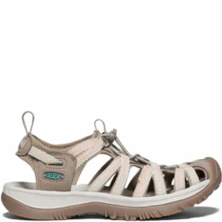 Women's Keen Whisper Sandal - Taupe/Coral