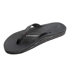 Women's Rainbow Crystal With Double Layer Arch Flops -Fashion Shoes Store Women s Crystal with Double Layer Arch Flops PBLK 1 50363.1603628521