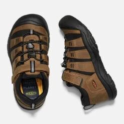 Boys' Keen Newport Shoe - Bison/Black -Fashion Shoes Store big kids youth keen newport shoe 1025501 bisonblk bison black top 08640.1634671248