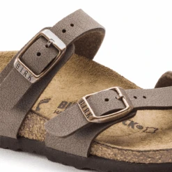 Girls' Birkenstock Mayari Sandal -Mocha -Fashion Shoes Store birkenstock girls mayari 1014177 mocha close up 13088.1614980662
