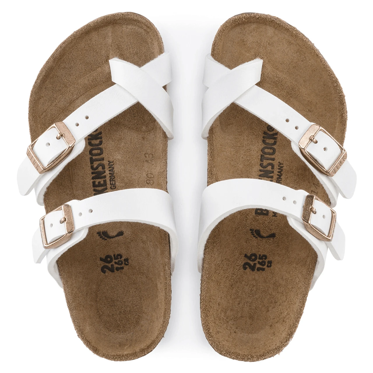 Girls' Birkenstock Mayari Sandal -White 2 Girls' Birkenstock Mayari Sandal -White - Image 2