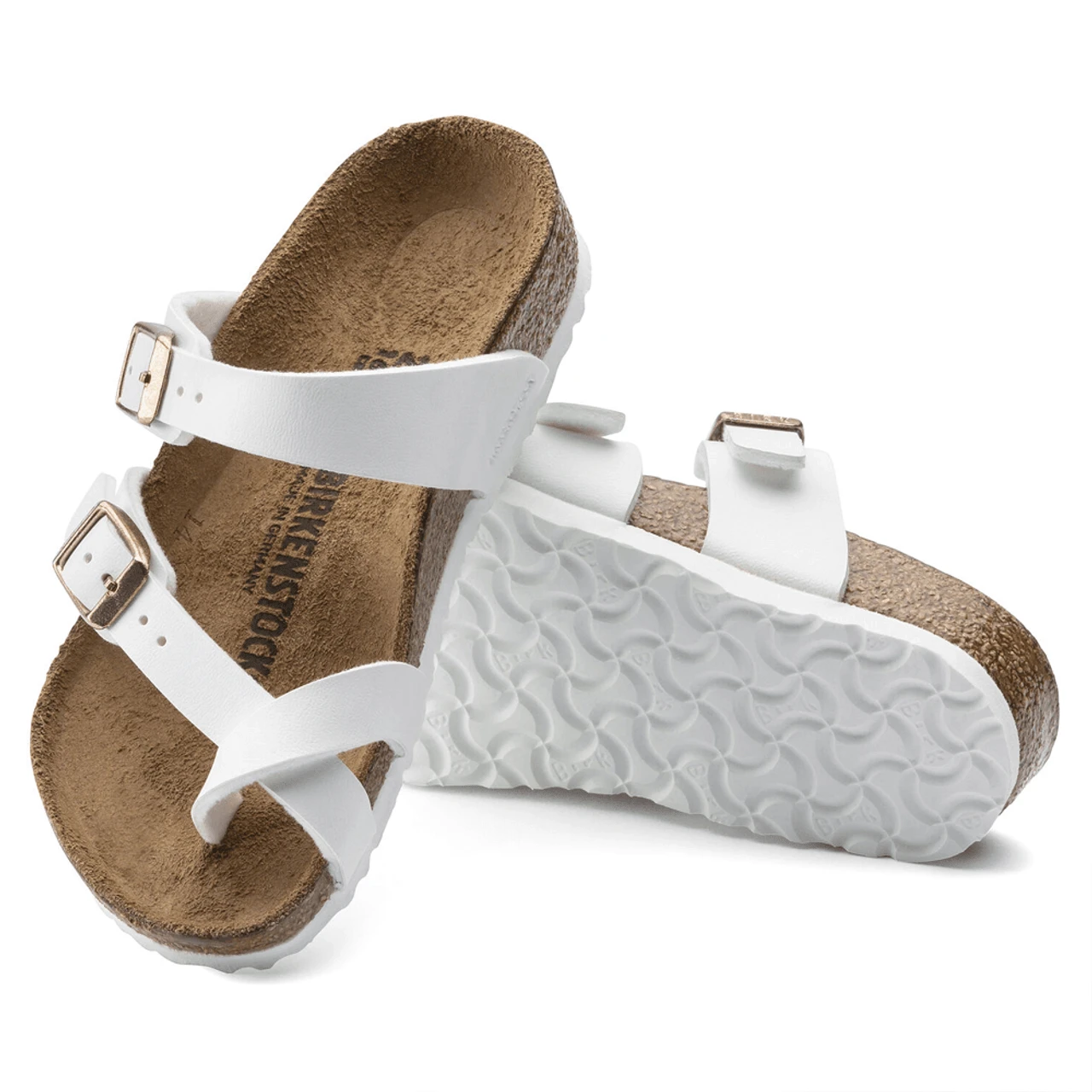 Girls' Birkenstock Mayari Sandal -White 3 Girls' Birkenstock Mayari Sandal -White - Image 3