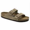 Men's Birkenstock Arizona Soft Footbed Sandal -Taupe