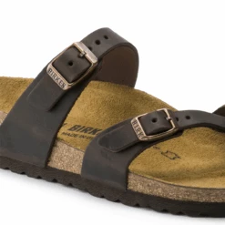 Women's Birkenstock Mayari Sandal - Habana -Fashion Shoes Store birkenstock womens mayari 171321 habana close up 40813.1615226445