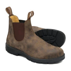 Men's Blundstone Classic Chelsea Boots - Rustic Brown