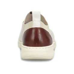 Men's Born Marius Sneaker -Fashion Shoes Store born mens m marius bm0014390 whtdktan white dark tan heel 70704.1681416049