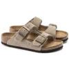 Little Girls' Birkenstock Arizona Sandal - Taupe