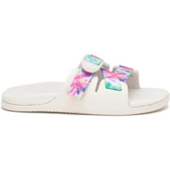 Girls' Chaco Chillos Slide -Light Tie Dye