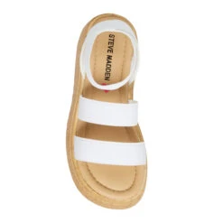 Girls' Steve Madden Sammie Sandal -Fashion Shoes Store girls steve madden sammie platform sandal JSAMMIE white top 20925.1679676120