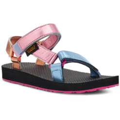 Girls' Teva Original Universal Shimmer Sandal - Pink Multi