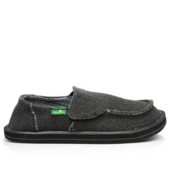 Boys' Sanuk Vagabond Slip-Ons -Fashion Shoes Store kids sanuk vagabond slipons SBF1061Y black side2 68582.1640881433
