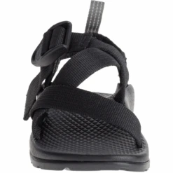Kid's Chaco Z/1 Ecotread Sandal -Black 8 Kid's Chaco Z/1 Ecotread Sandal -Black -Fashion Shoes Store little kids chaco z1 ecotread J180197 black front 49632.1634831926