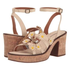 Women's Lucky Footwear Taiza Daisy Heeled Sandal