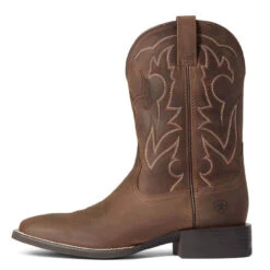 Men's Ariat Sport Outdoor Western Boot -Fashion Shoes Store mens ariat sport outdoor western boot 10038330 distressed brown side 25804.1643839453