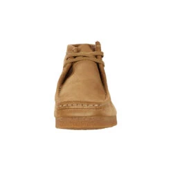 Men's Clarks Shacre Dark Sand Suede Boot -Fashion Shoes Store mens clarks shacre boot 26159438 dark sand suede front 74334.1622738650