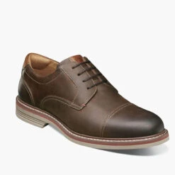 Men's Florsheim Norwalk Cap Toe Oxford Dress Shoe - Brown CH