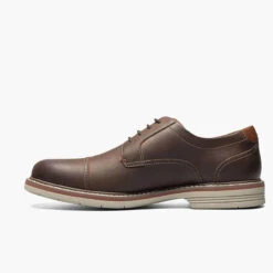Men's Florsheim Norwalk Cap Toe Oxford Dress Shoe - Brown CH -Fashion Shoes Store mens florsheim norwalk cap toe oxford dress shoe 13368 215BrownCH side1 82018.1635275183