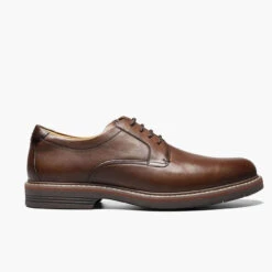 Men's Florsheim Norwalk Plain Toe Oxford -Fashion Shoes Store mens florsheim norwalk plain toeoxford dress shoe 13369 222CognacTumbled side2 99106.1635275009