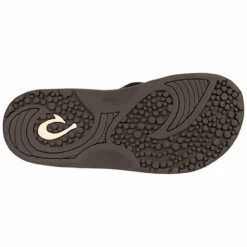 Men's Olukai Hokua Beach Sandals -Fashion Shoes Store mens olukai hokua beach sandals 10161 6363 dark wood bottom 64849.1615491310