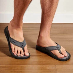 Men's Olukai 'Ohana Beach Sandal -Fashion Shoes Store mens olukai the ohana beach sandal 10110 404 stone lifestyle2 98827.1646151110