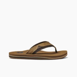 Men's Reef Cushion Dawn Flip Flops - Bronze -Fashion Shoes Store mens reef cushion dawn flip flops CI3765 bronze side 63550.1621538045