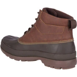 Men's Sperry Cold Bay Chukka Boot -Fashion Shoes Store mens sperry cold bay chukka STS19556 brown coffee back 22472.1634246642