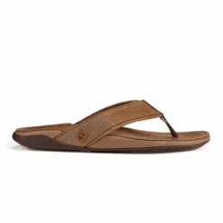 Men's Olukai Tuahine Waterproof Leather Beach Sandal -Fashion Shoes Store olikai mens tuahine 10465 3333toffee side 91370.1615555419