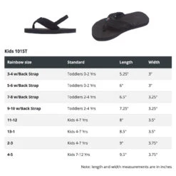 Girls' Rainbow Grombow Narrow Flops -Fashion Shoes Store rainbow grom kids sizing compressed 44209.1616444739