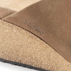 Women's Birkenstock Namica Wedge - Tea -Fashion Shoes Store womens birkenstock namica slide 1018275 tea closeup 67319.1641581644