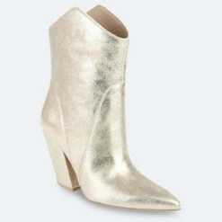 Women's Dolce Vita Nestly Booties - Light Gold