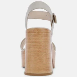 Women's Dolce Vita Wallis Heels -Fashion Shoes Store womens dolce vita wallis WALLIS heels ivory back 67091.1644606134