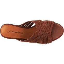 Women's Lucky Brand Tellimi Wedge Sandal -Fashion Shoes Store womens lucky brand tellimi wedge sandal brandy top 85094.1656098521