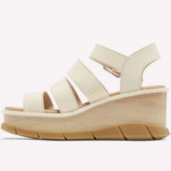 Women's Sorel Joanie Lll Ankle Strap Sandal -Fashion Shoes Store womens sorel joanie III0ankle strap sandal 1999381 191CHALK side 79001.1646162990